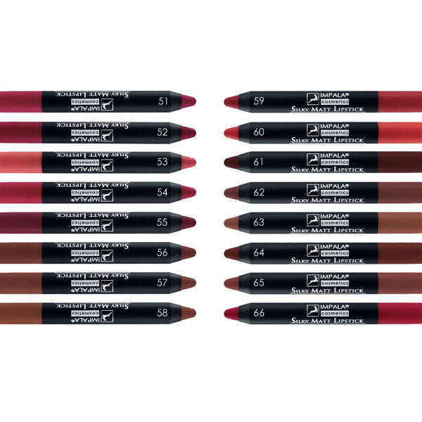 IMPALA Silky Matt Lipstick - super longwear and waterproof